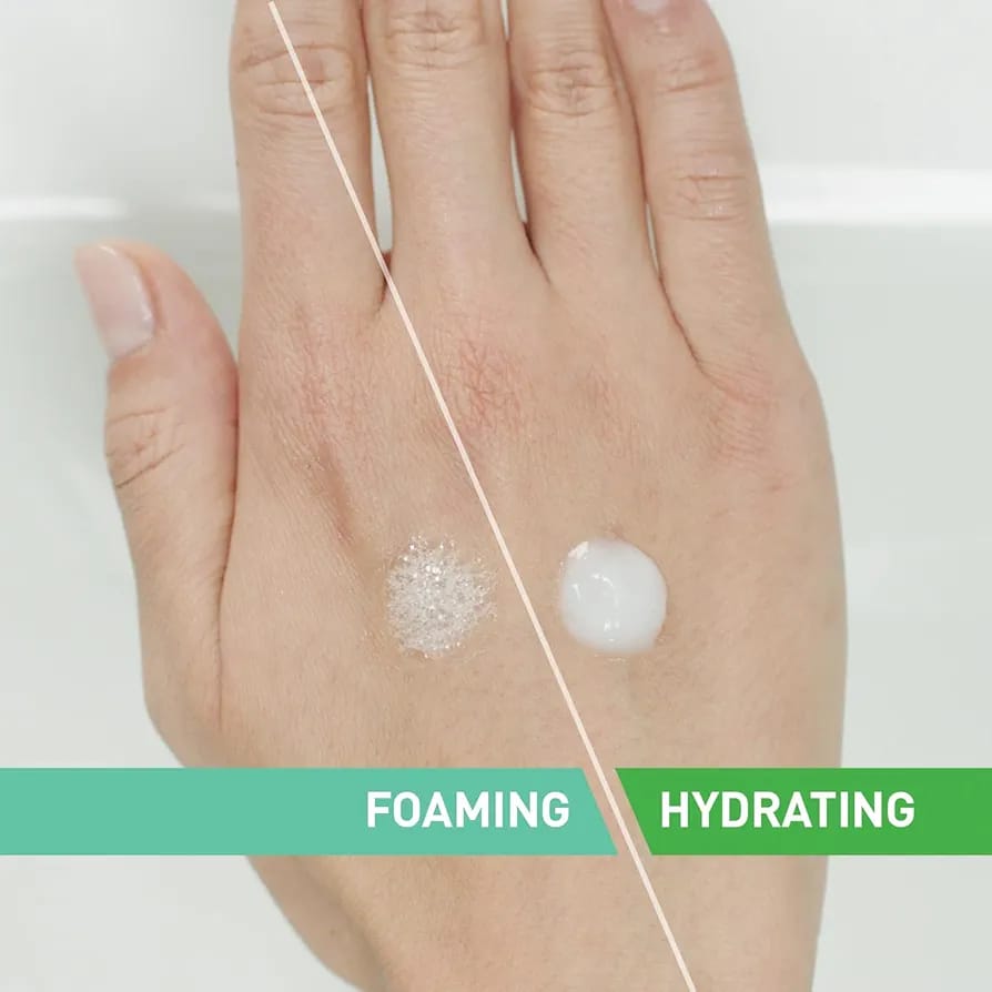 Cerave Foaming Cleanser for Normal to Oily Skin with Hyaluronic Acid 473ml