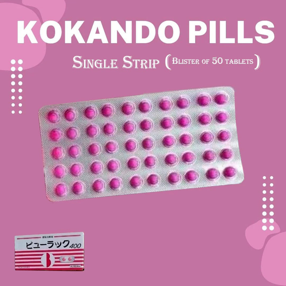 Kokando Japan Slimming Pills – Single Strip (Blister of 50 Tablets)
