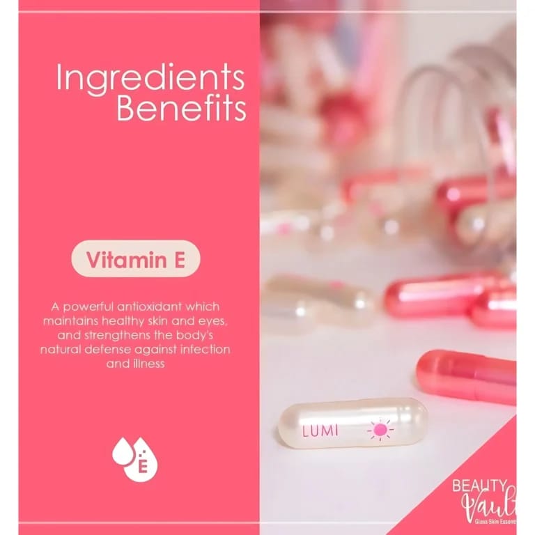 Beauty Vault Lumi 24H Glutathione Capsules 60 Caps