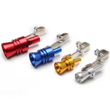 Universal Car Exhaust Muffler, XL-Size Turbo Whistle