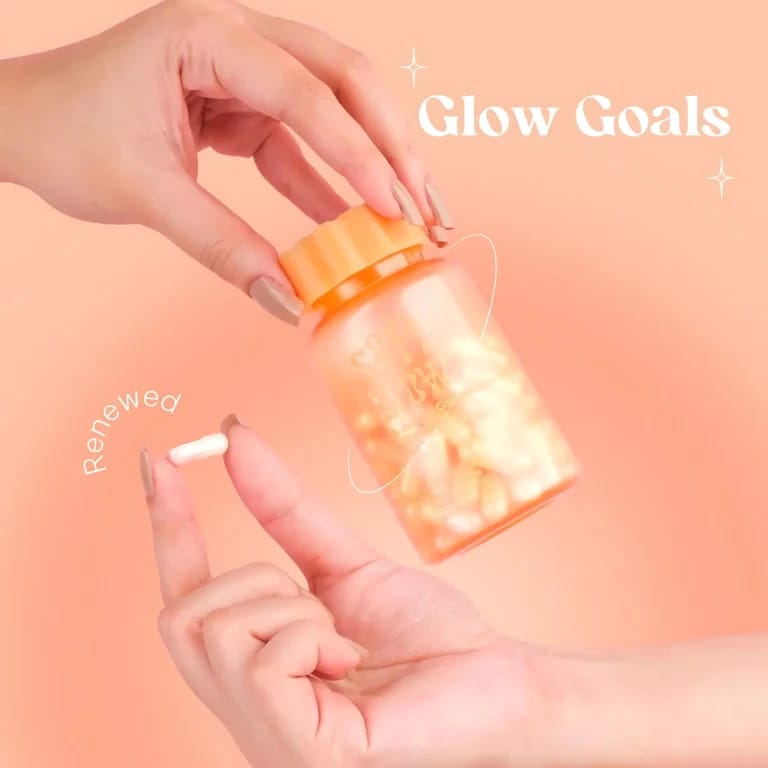 New Moon Soft Glow – S-Acetyl Glutathione, Rosehip, Collagen, Vitamins & Zinc – 30 Capsules (500mg)