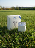 I12 White Wireless Earphones With Bluetooth 5.0