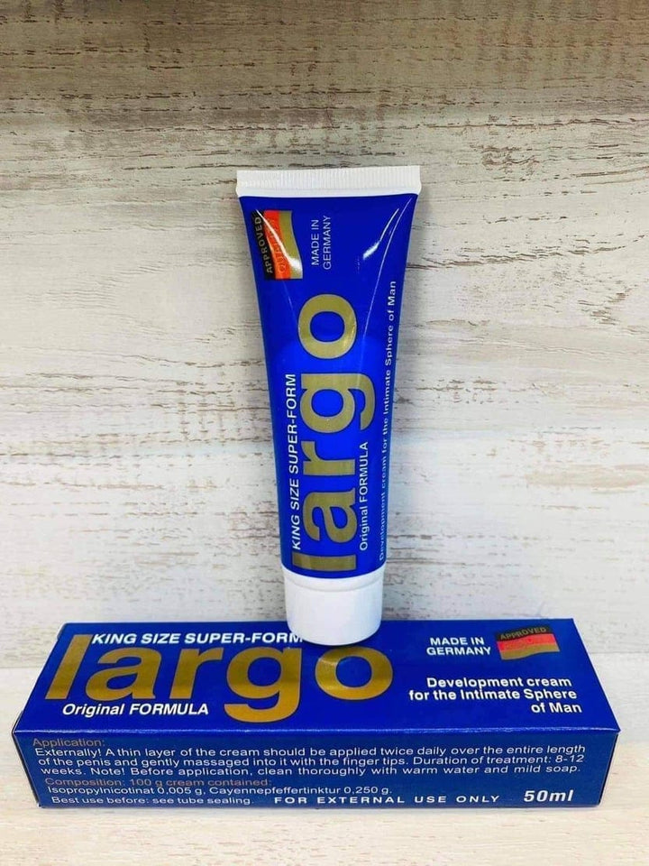 Original Largo Cream Made in Germany For Men Enlarging Cream