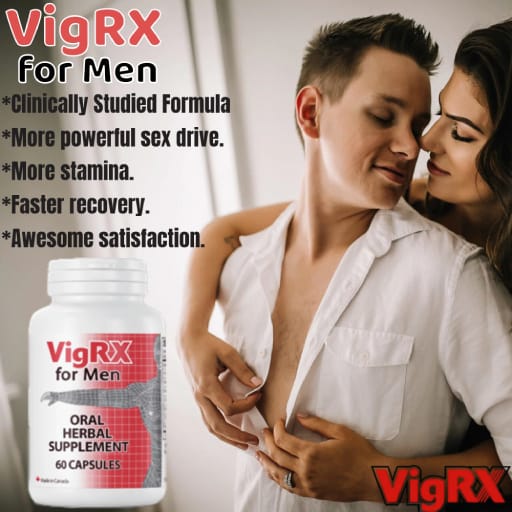 vigRX for Men Oral Herbal Supplement (60 Capsules)