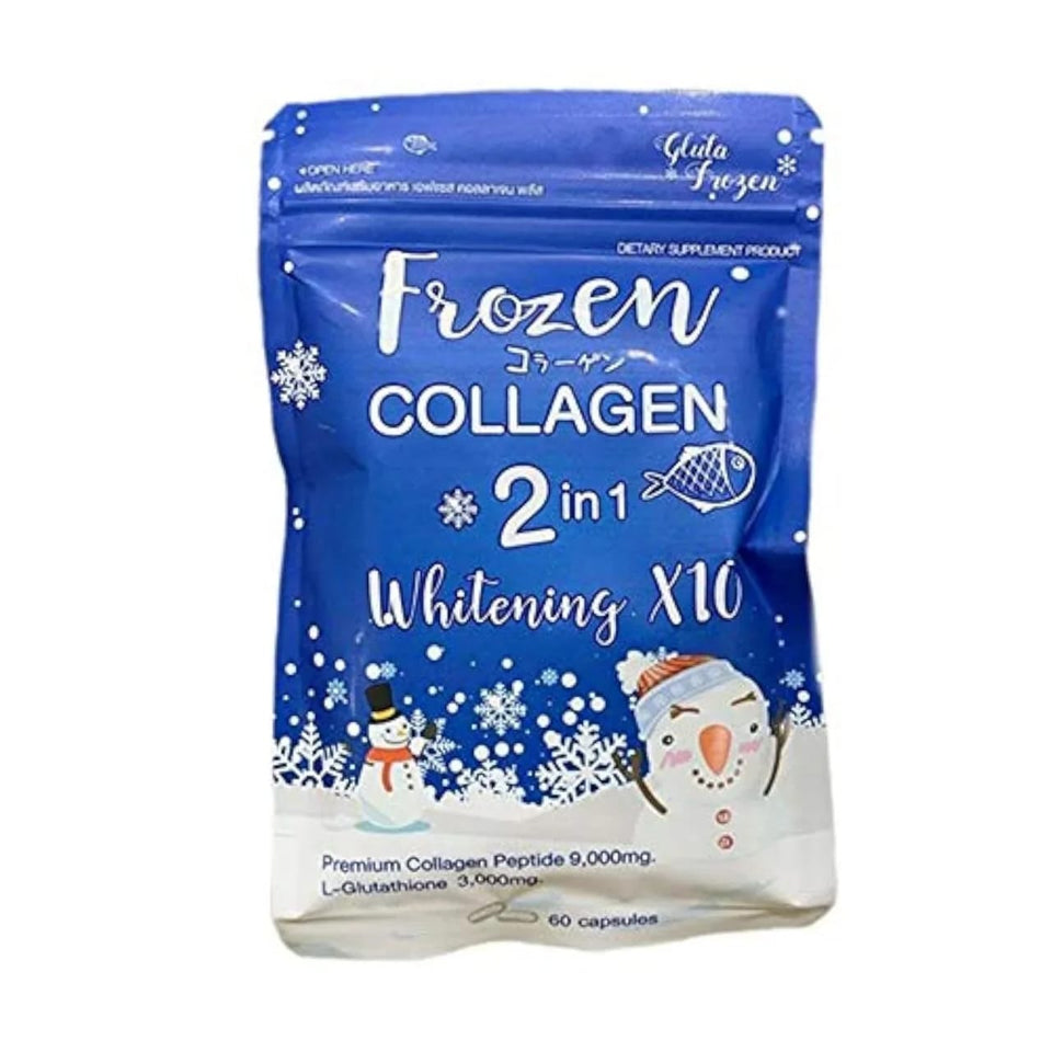 Frozen Collagen 2 in 1 Premium Collagen Supplements – 60 Capsules