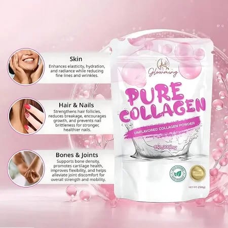 Glowming Shape by CC Pure Collagen Unflavored Collagen Powder – 150g