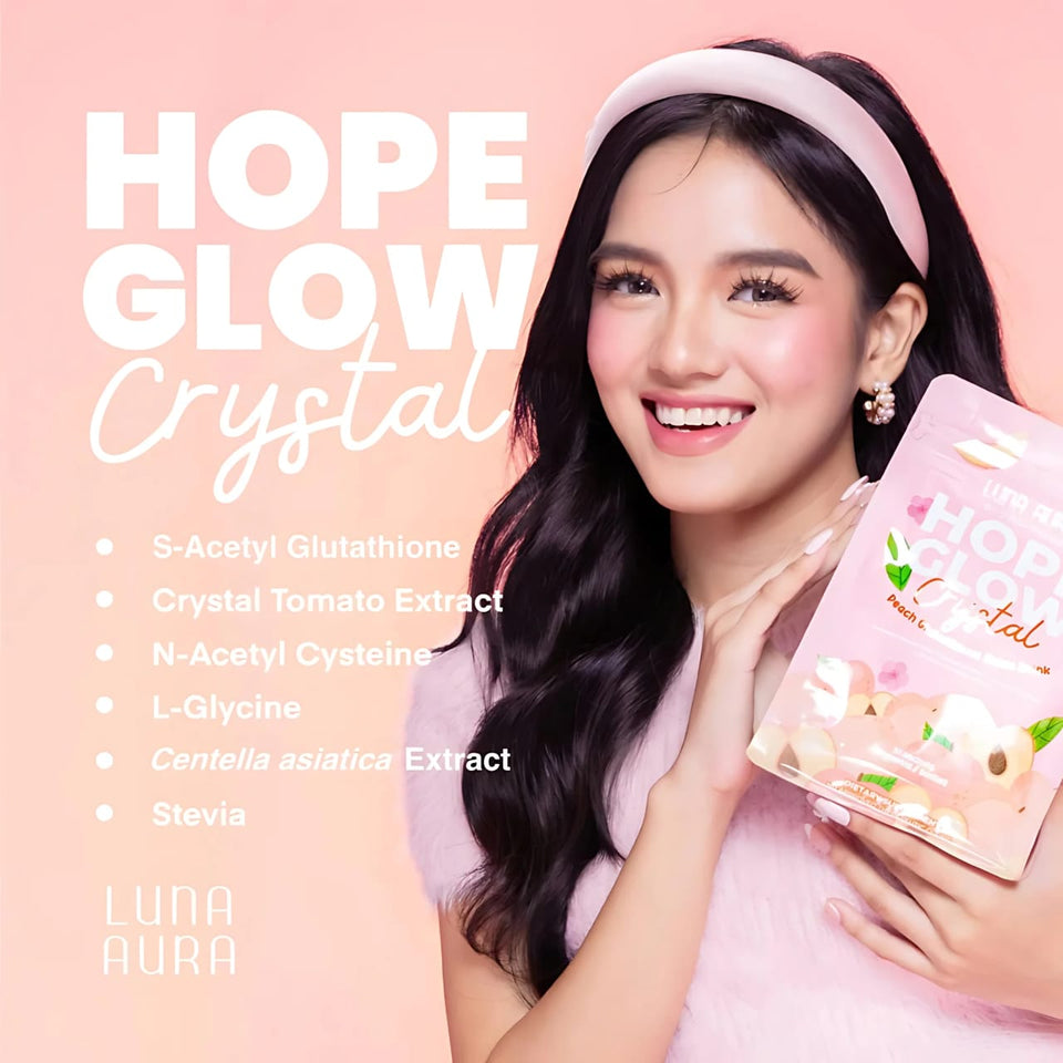 Hope Glow Crystal Peach Juice – Skin Brightening Beauty Drink