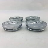 Hyundai Wheel Center Caps Silver (4pc) Premium Quality