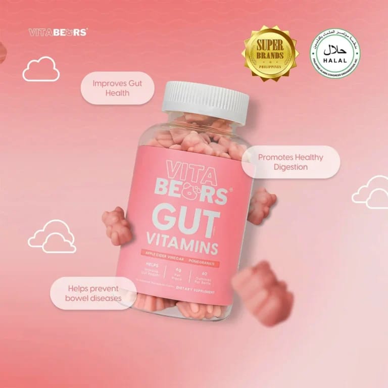 Vita Bears Gut Vitamins – 60 Gummies