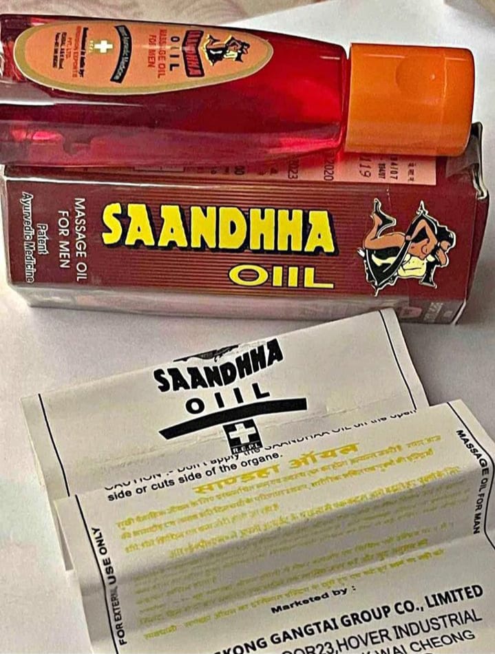 Original Saandhha Oil For Men Enlarging Essential Oil (Natural)