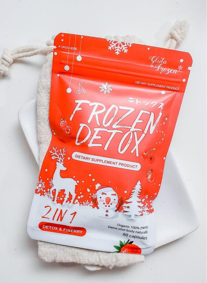 Frozen Detox 2-In-1 Detox And Fiberry Dietary Supplement 60 capsules
