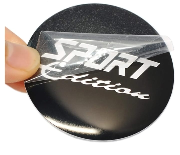 SPORT Edition Logo Car Wheel Center Cover Sticker Hub Cap Emblem Badge Decal Sticker 4pcs 56mm