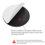 B-M-W Car Hub Cap Decor Sticker Badge 56Mm Wheel Rim Cover Decal (4pc)