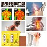 FAREJIANGTIE Pain Relief Ginger Patches – 100pcs | Natural Heating Herbal Patch for Body Pain