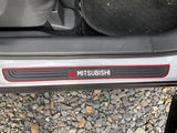 Mitsubishi  Silicone Car Door Sill Scuff Plate Set of 4 Car Door Sill Protector Pads Silicone Door Sill Scuff Plate Sticker for Car Door Sill Protector