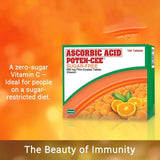 Ascorbic Acid Poten-Cee Sugar-Free 500mg Film-Coated (Vitamin C) Tablets – 100 Tablets