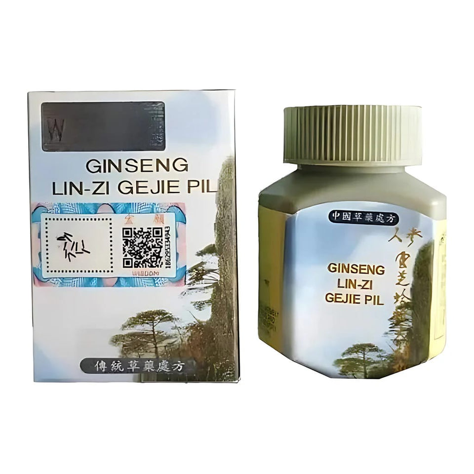 Ginseng Lin-Zi Gejie – 30 Capsules | Herbal Supplement for Energy, Immunity & Vitali