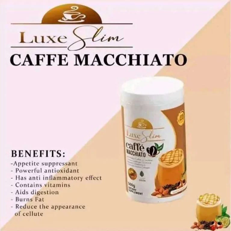 Luxe Slim Caffe Macchiato – 500g (Weight Loss Coffee Drink)