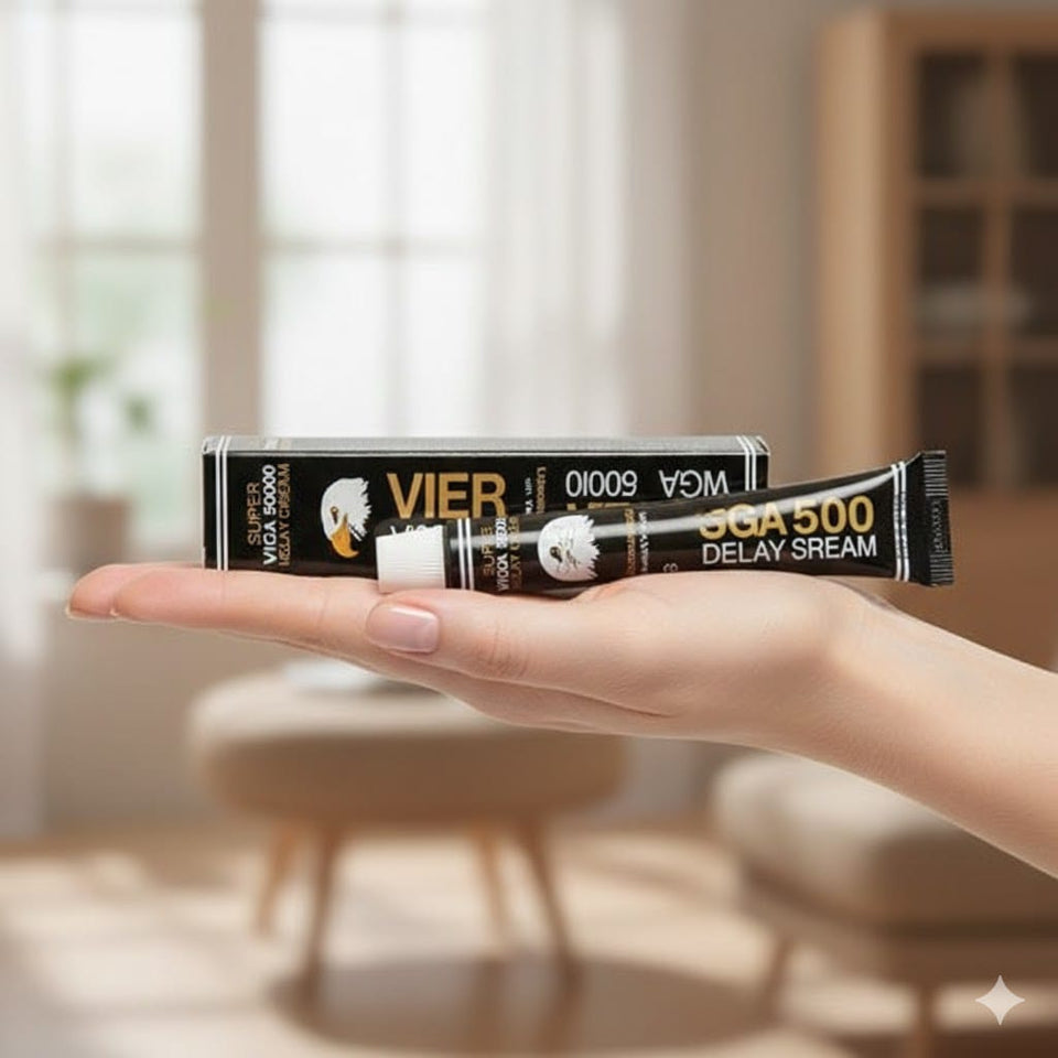 Super Vega Original Delay Cream For Men Stamina & Timing Made in Germany