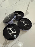 Hyundai Wheel Center Caps Black  (4pc) Premium Quality