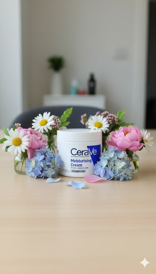 CeraVe Moisturizing Cream for Dry to Very Dry Skin - Oil Free and Non Greasy - 3 Oz 85g