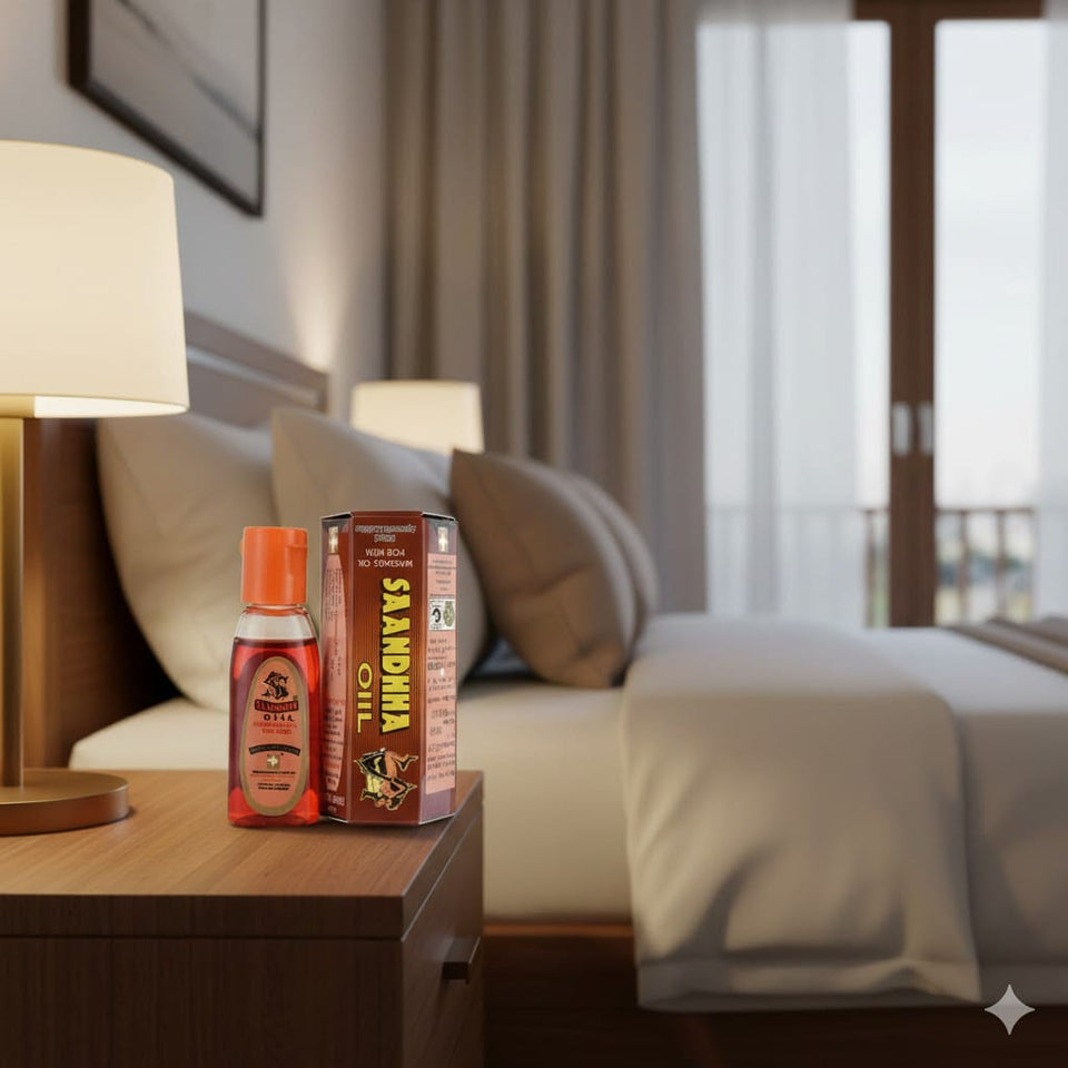 Original Saandhha Oil For Men Enlarging Essential Oil (Natural)