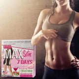 Max Slim 7 Days – Strawberry Flavor Slimming Powder Drink 10 x 15g