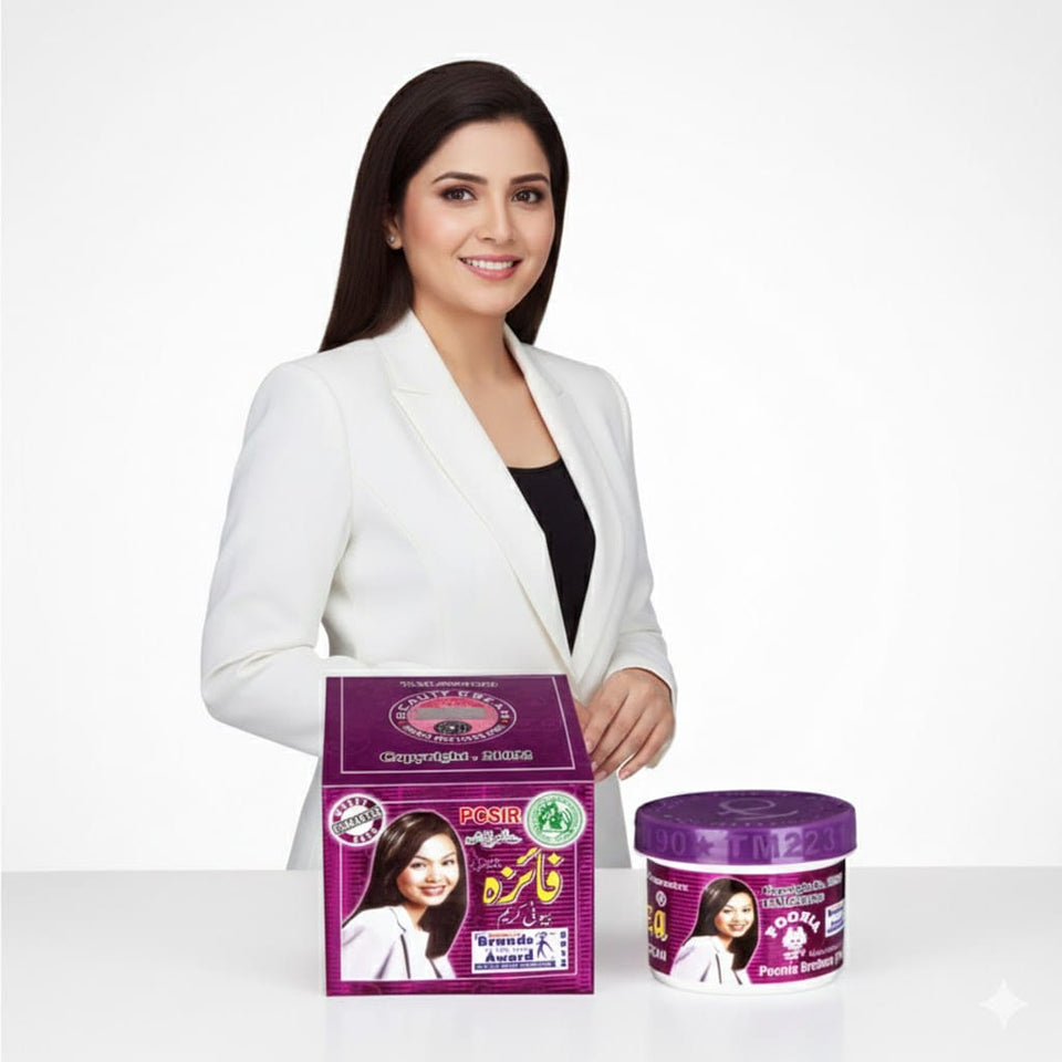 Faiza Beauty Cream Intensive skin lightening and dark spot removal cream. Removes dark spots, freckles, and acne.