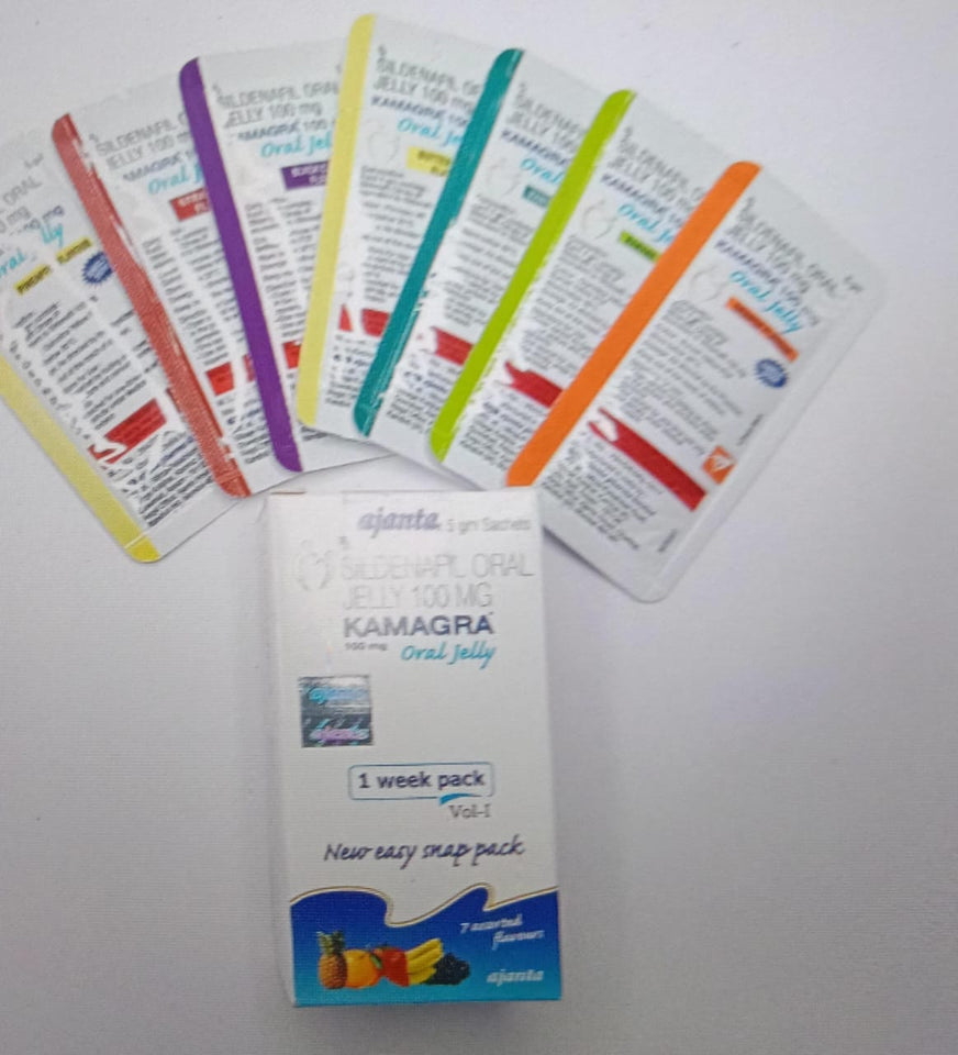 Kamagra Oral Jelly For Men Power & Timing 1week pack