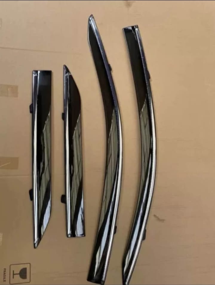 Nissan X-Terra Chrome Line Door Visor Premium Quality