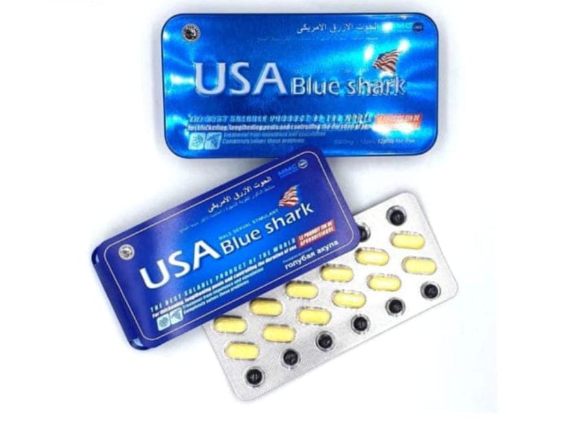 USA Blue Shark Original For Men Power & Timing