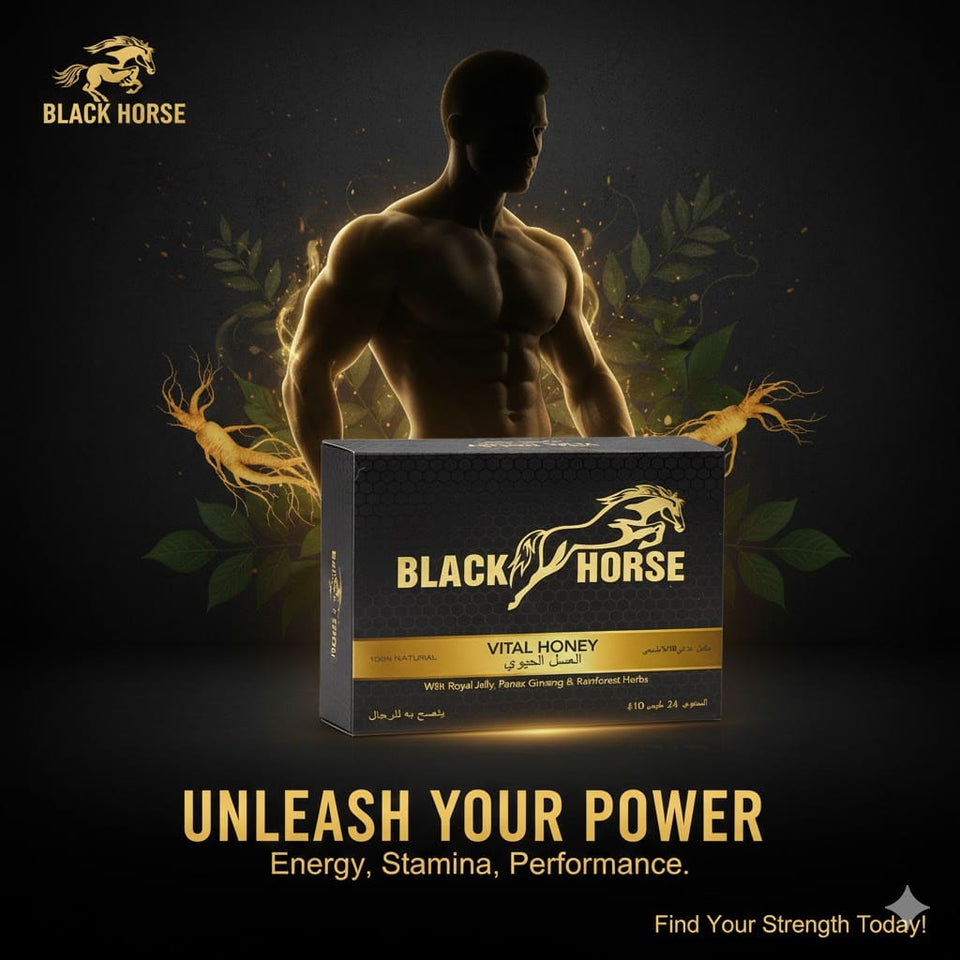 Black Horse Original Vital Honey For Men Power & Timing (10gmx24pc)