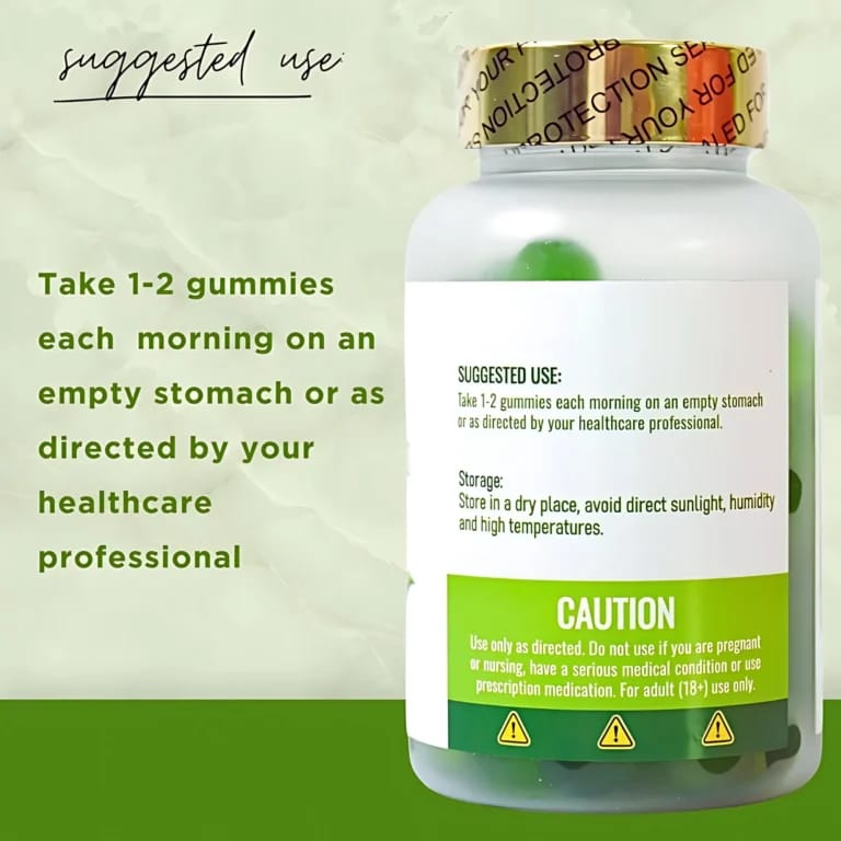 Dr. Pinoca Green Tea Nature Lean Gummies – 60 Gummies