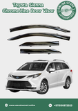 Toyota Sienna Chrome Line Door Visor Premium Quality