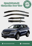 Hyundai Santa.FE Chrome Line Door Visor Premium Quality