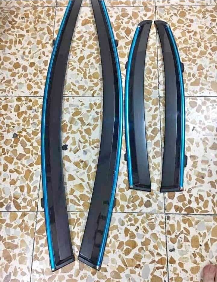 Toyota Avalon Chrome Line Door Visor Premium Quality (2019+)