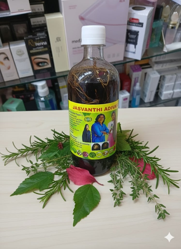Pure Herbal Adivasi Ayurvedic Hair Oil for Growth and Shine (500ml) 100% Original