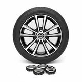 Nissan Wheel Center Caps Black (4pc) Premium Quality
