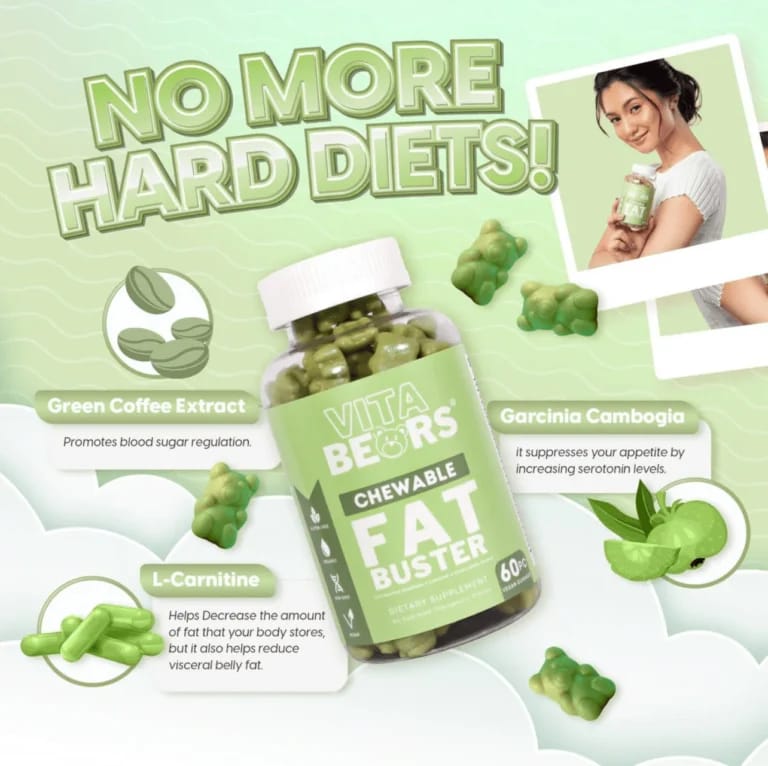 Vita Bears Fat Buster Crave Gummies Supplements