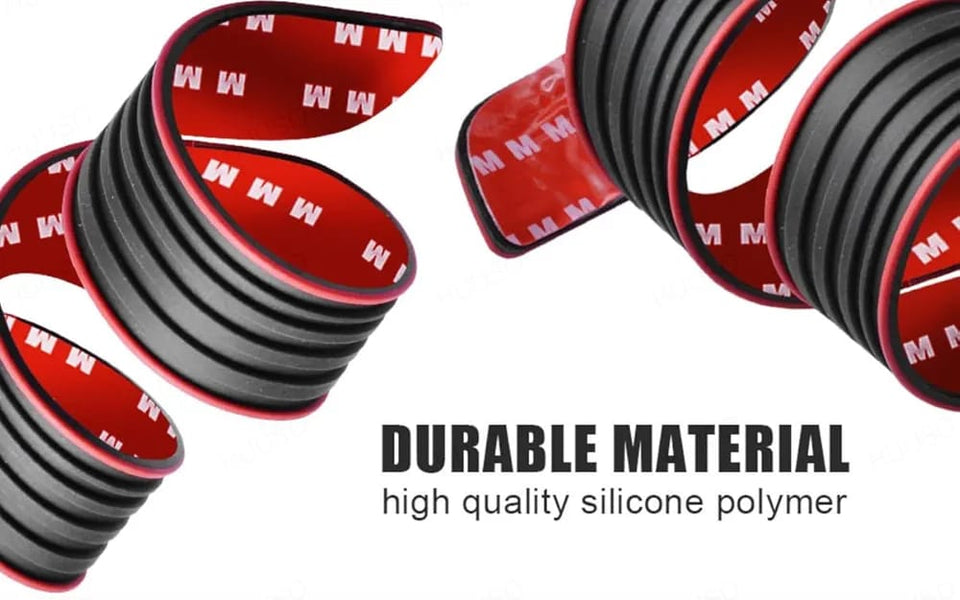 Sports Silicone Car Door Sill Scuff Plate Set of 4 Car Door Sill Protector Pads Silicone Door Sill Scuff Plate Sticker for Car Door Sill Protector