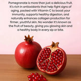 Glowming Pomegranate With Glutathione & Collagen Powder Drink Mix – 20g x 10 Sachets