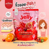 Mikeo Jelly Red C Zinc Asta Q10 – Blood Orange Flavor (30 Sachets x 15g)