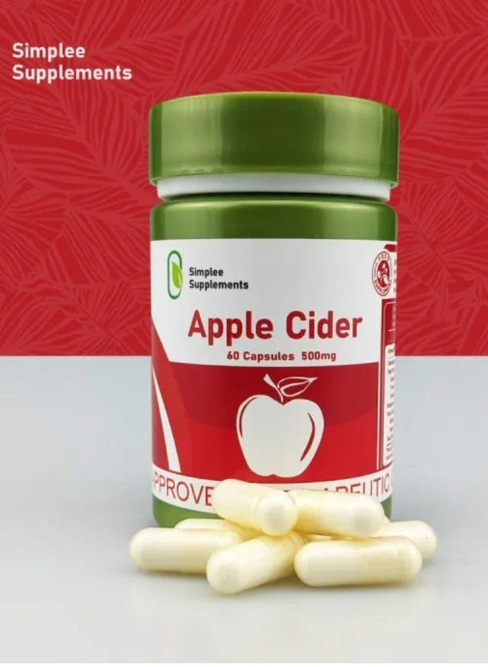 Simplee Supplements Apple Cider 60 Capsule 500mg