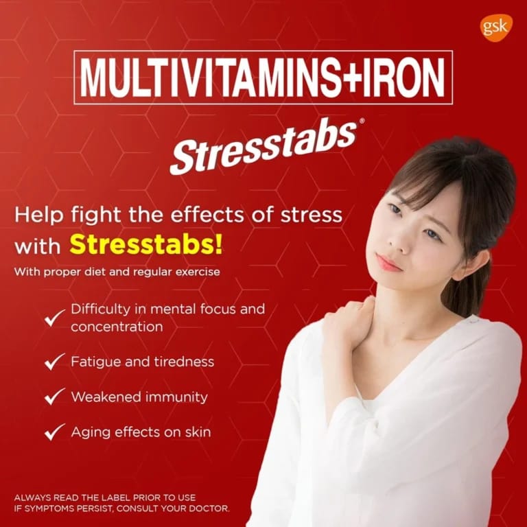 Stresstabs Multivitamins + Iron