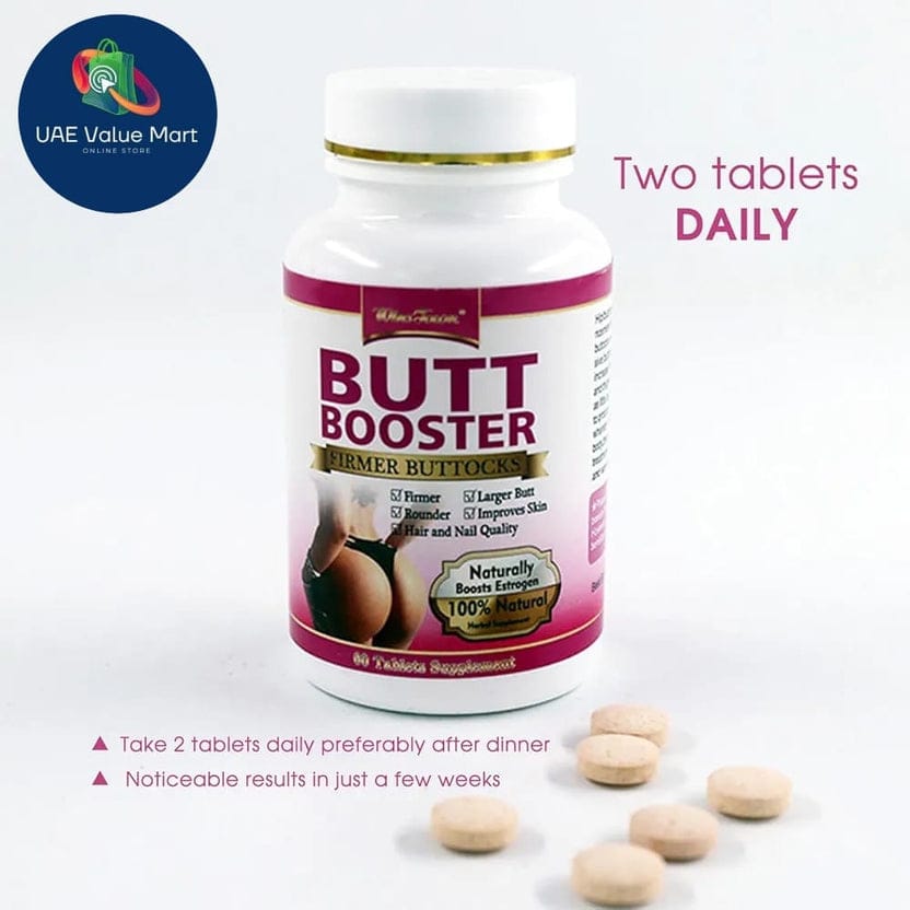 Butt Booster Original Bigger Buttocks , Curvy Figure , Fast Result . Herbal Supplements