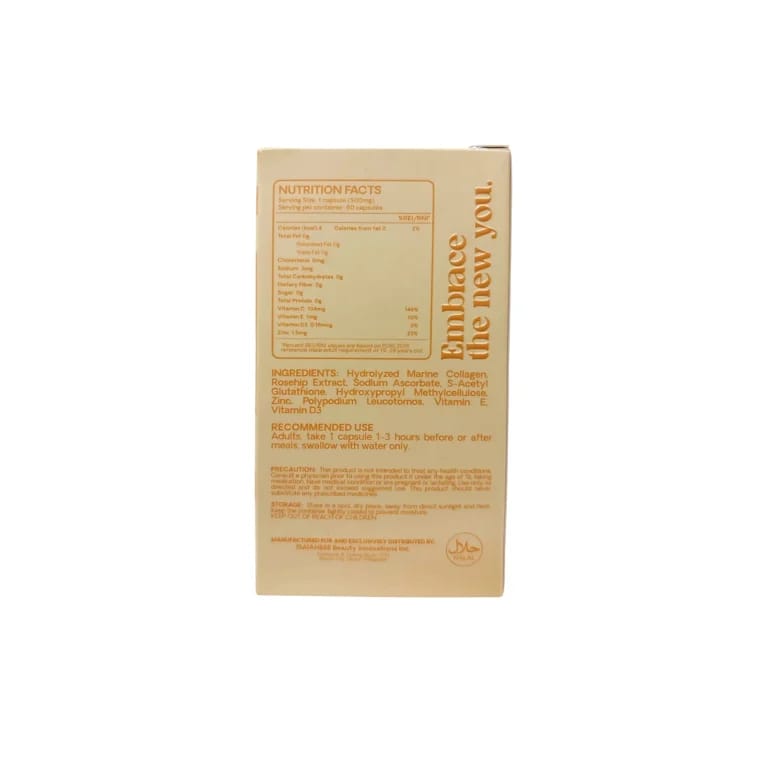 New Moon Soft Glow – S-Acetyl Glutathione, Rosehip, Collagen, Vitamins & Zinc – 30 Capsules (500mg)