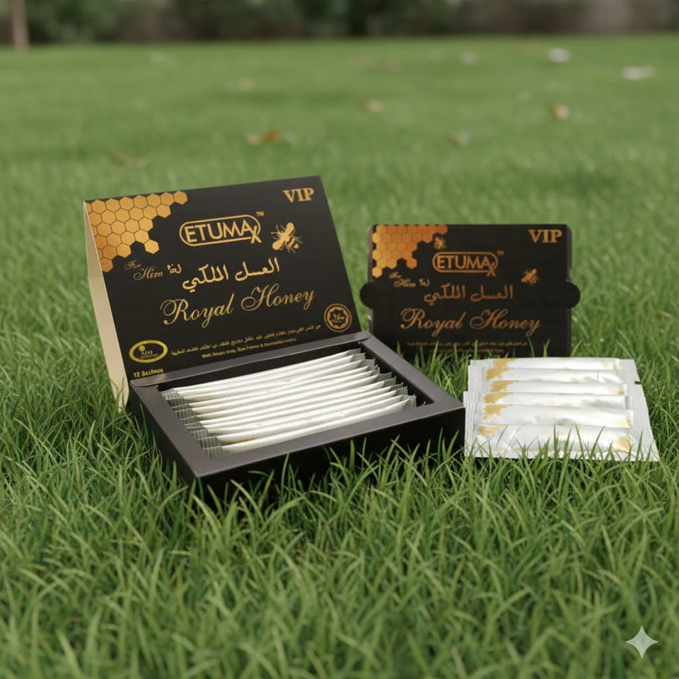 Etumax Royal Honey Original Turkish Honey VIP For Men Power & Timing (12x20gm)