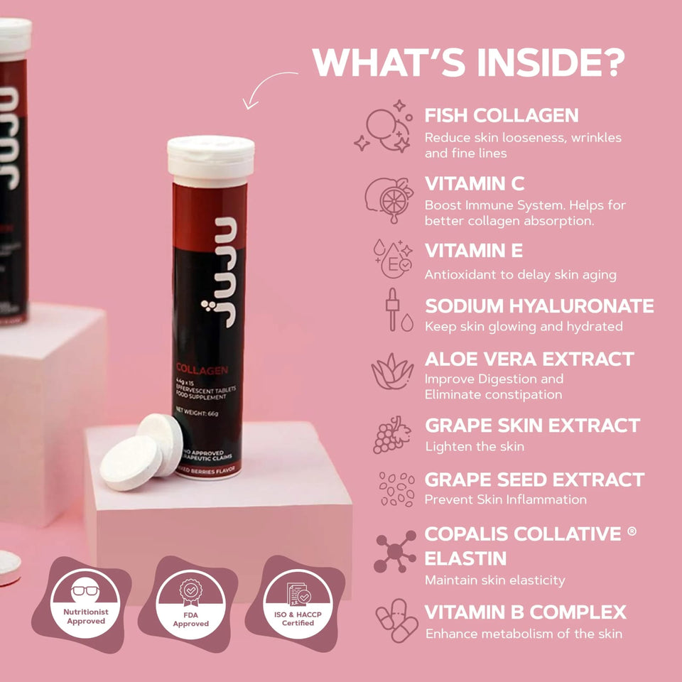 JUJU Collagen + Vitamin C Effervescent