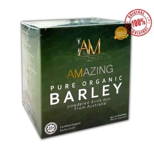I AM AMAZING Pure Barley – Premium Organic Barley Grass Drink