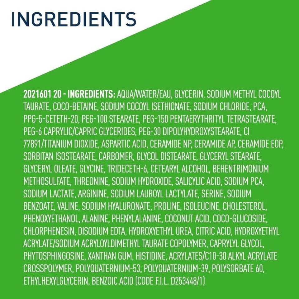 CeraVe Hydrating Cream-to-Foam Cleanser 355ml